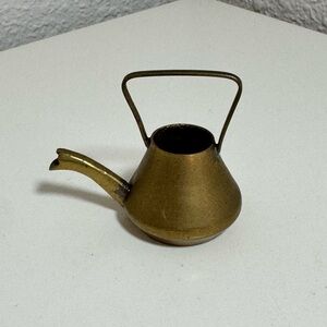 Vintage Miniature Brass Teapot‎